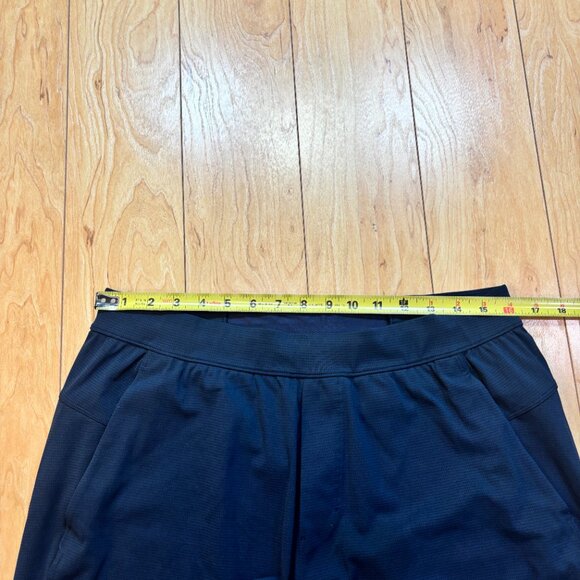 Lululemon Warp Lite Chino Shorts 9" Inseam Drawstring Navy Blue Men's Size Large - Picture 4 of 6